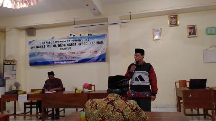 Rembug Warga Tahun 2020 BKM Ngestimulyo Desa Ngestiharjo